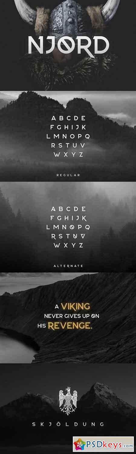 Njord Typeface 1318969