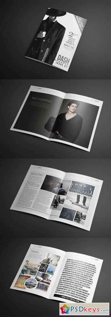 Dash Magazine Template #1 1261165