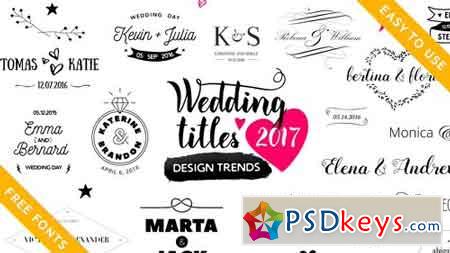 Wedding Titles 16778091 - After Effects Projects