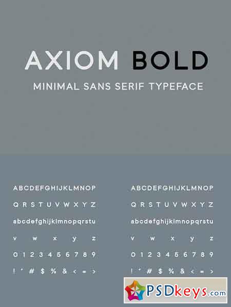 Axiom Bold Sans Serif Font 1531588