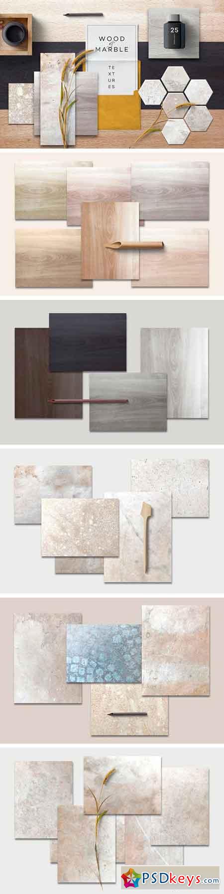 Wood & Marble Textures 1580339