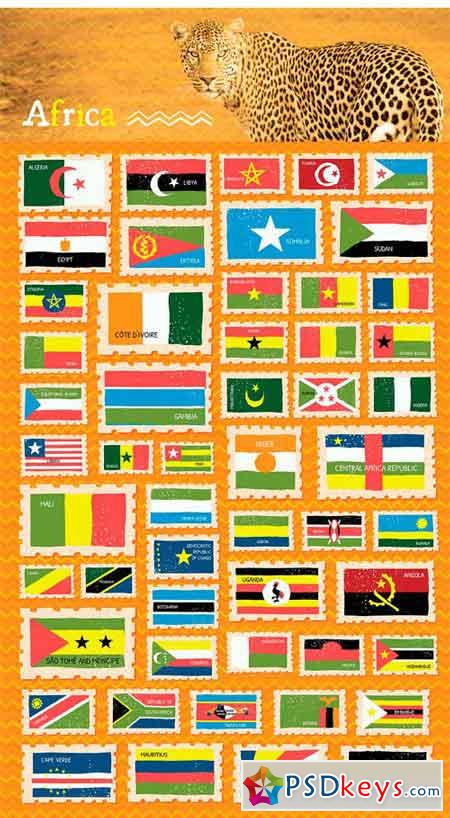 Flags of the World - Vector Icons 1511538