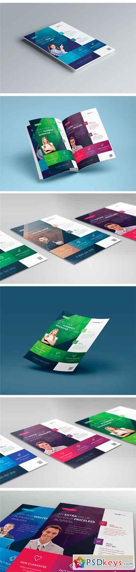 Corporate Flyer Templates 6PSD - #6 1459824