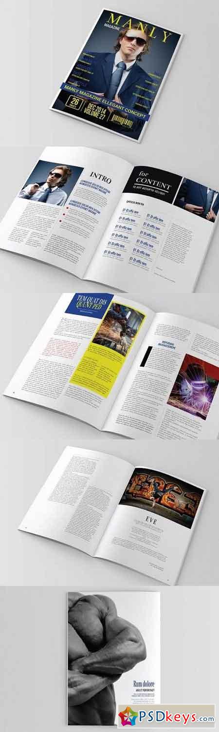 InDesign Magazine Templates 66392