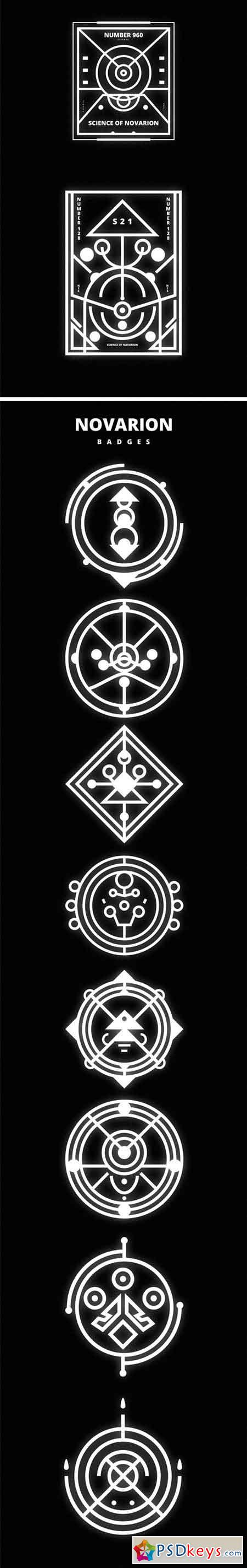 Novarion Sci Fi Logos & Icons 1541007