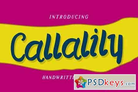 Callalily Typeface