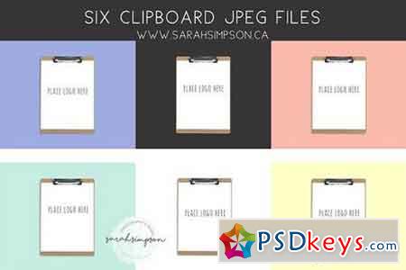 Lay Flat Clipboard in 6 Colors 1573278
