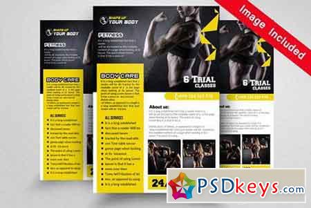 New Fitness Training Flyer Templates 1587066