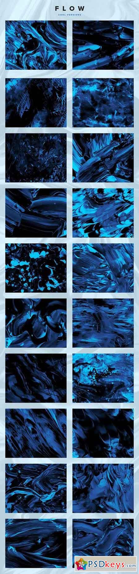 Flow 100 fluid abstract paintings 1631334