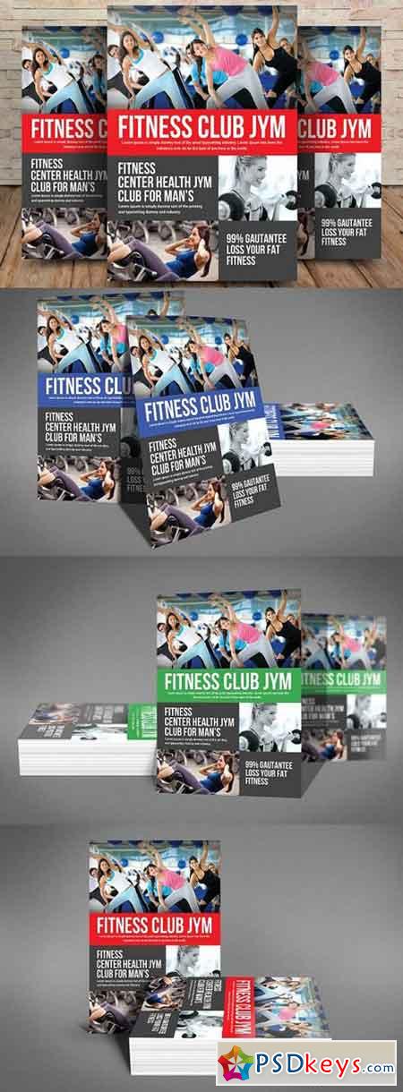 Fitness Flyer Template 1594579