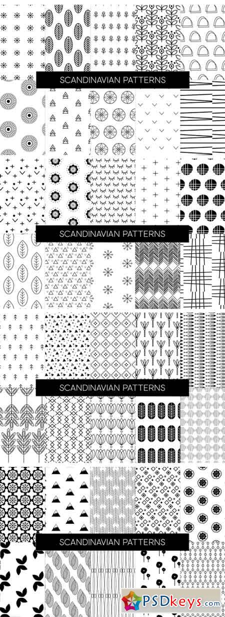 Scandinavian Pattern Bundle 1603041