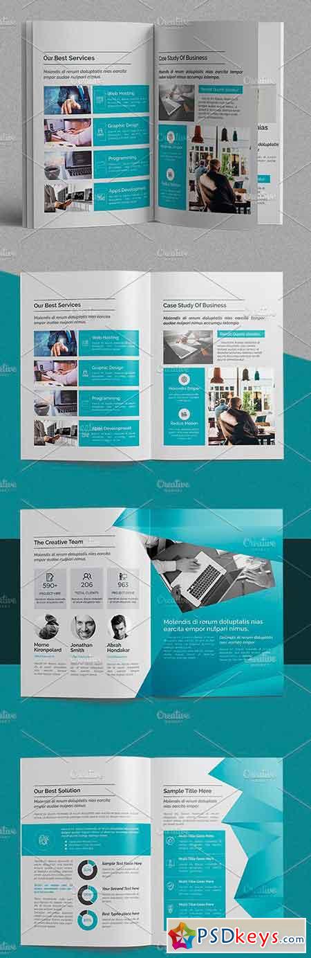 Abstract Clean Brochure 1604170