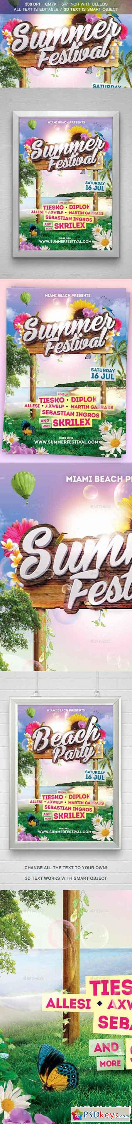 Summer Festival Flyer 11975145