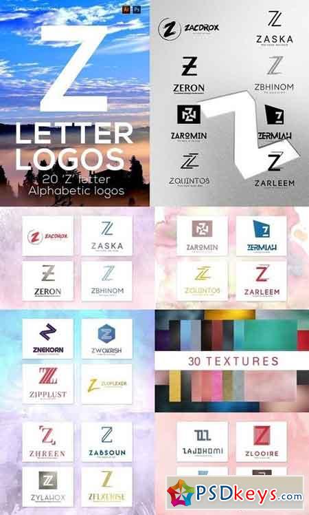 20 Z Letter Alphabetic Logos 1326747