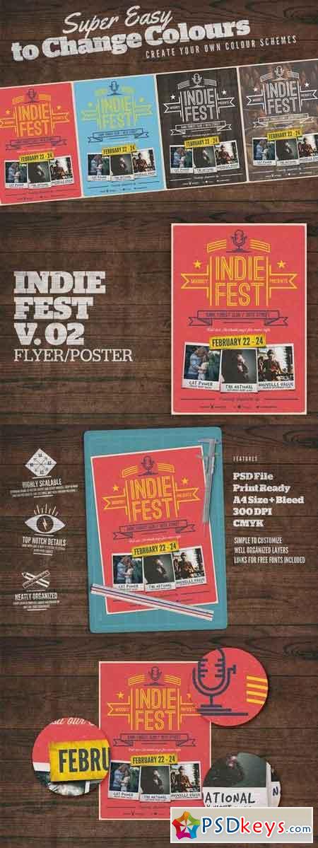 Indie Fest Poster V02