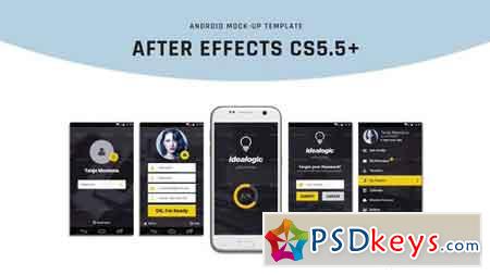 Android Mock-Up 19591922 - After Effects Projects