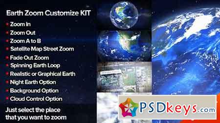 Earth Zoom Customize Kit 4 6451983 - After Effects Projects