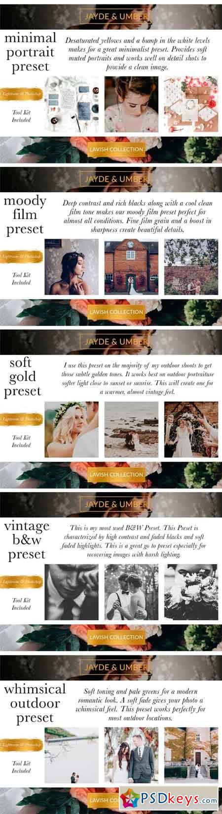 LAVISH Wedding Preset Collection 1527721