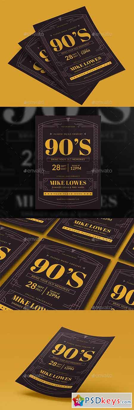 90's Music Flyer 20353576