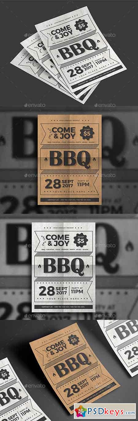 BBQ Party Flyer 20353556