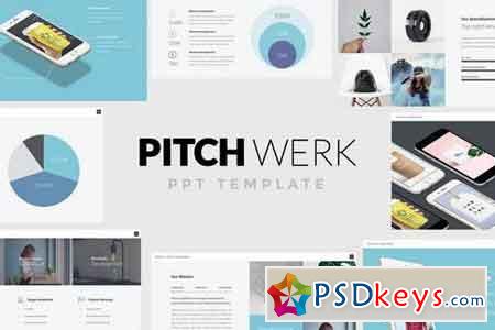 Pitch Werk - Elegant Powerpoint Pitch Deck