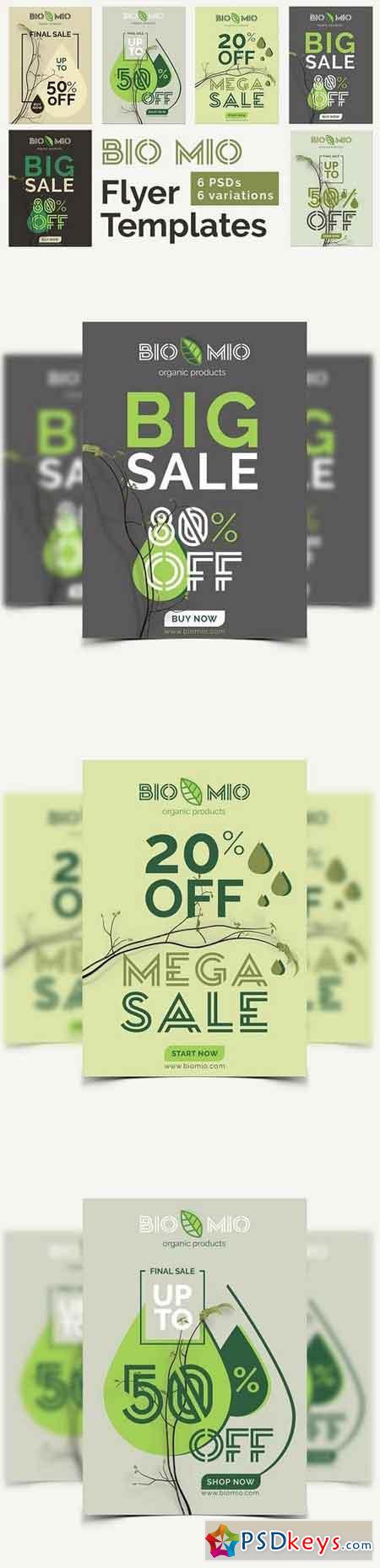 Bio Mio Promotional Flyer Templates 1338575