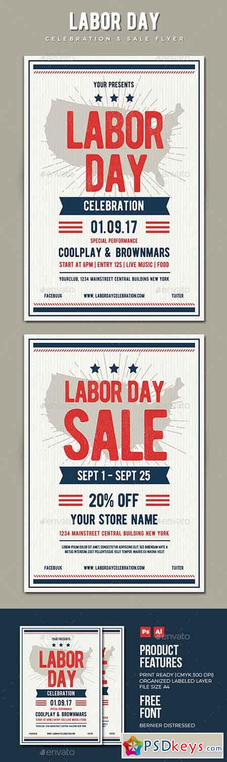 Labor Day Flyer 17625345