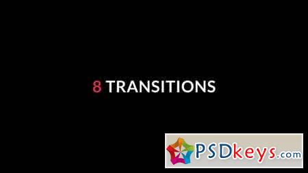 8 Transitions - After Effects Projects