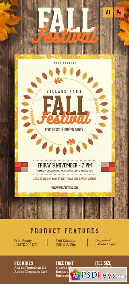 Fall Festival Flyer 13501284