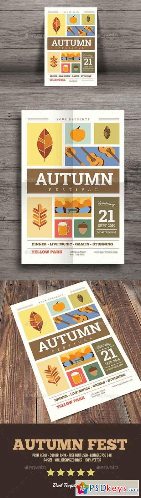 Autumn Festival Flyer 17810780