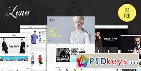 Lena - Fashion eCommerce PSD Template 12479710