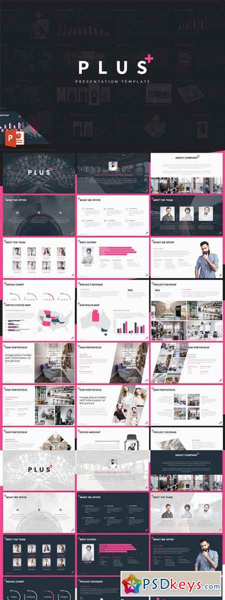 PLUS - Powerpoint Presentation Template