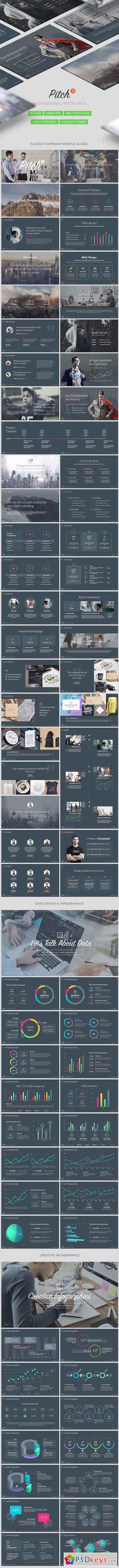 Pitch 3 - Professional Pitch Deck Keynote Template 20321974