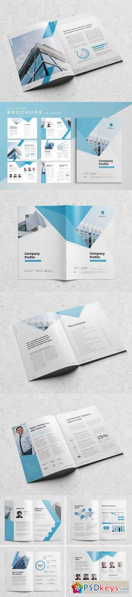 Minimal Company Profile 16 Pages