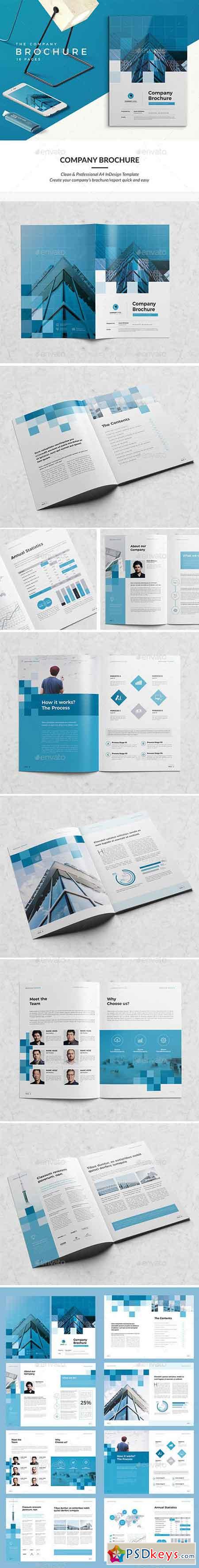 Modern Company Brochure 16 Pages 20346788