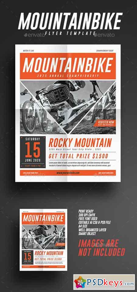 Mountain Bike Event Flyer 20333433