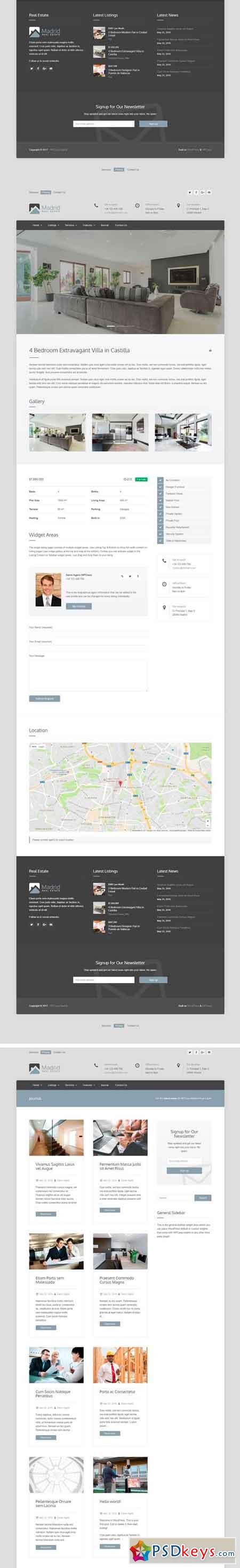 Real Estate WordPress WPCasa Madrid 1643173