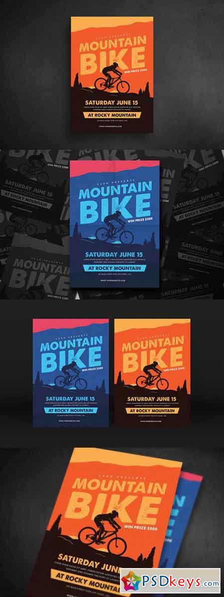 Mountain Bike Event Flyer