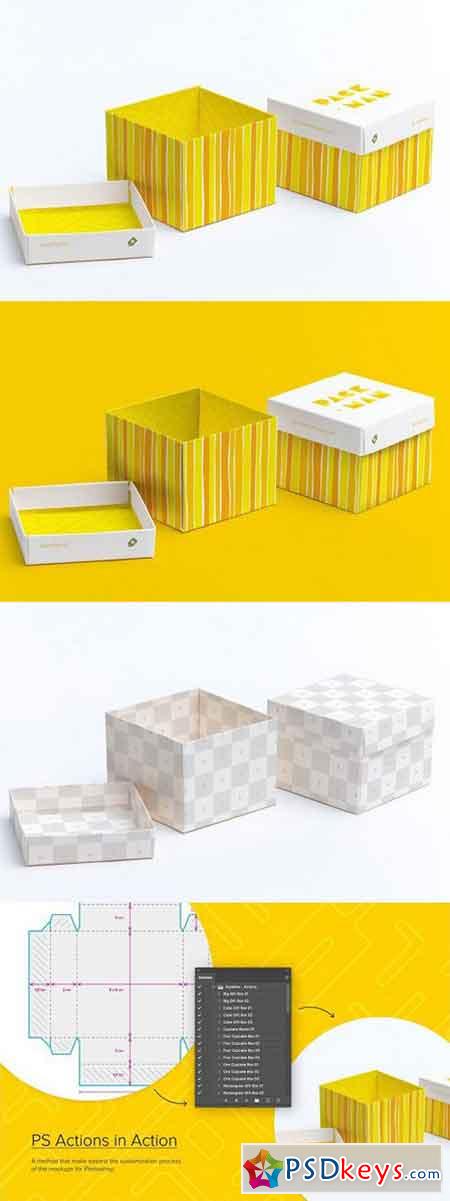 Cube Gift Box Mockup 02 1636788