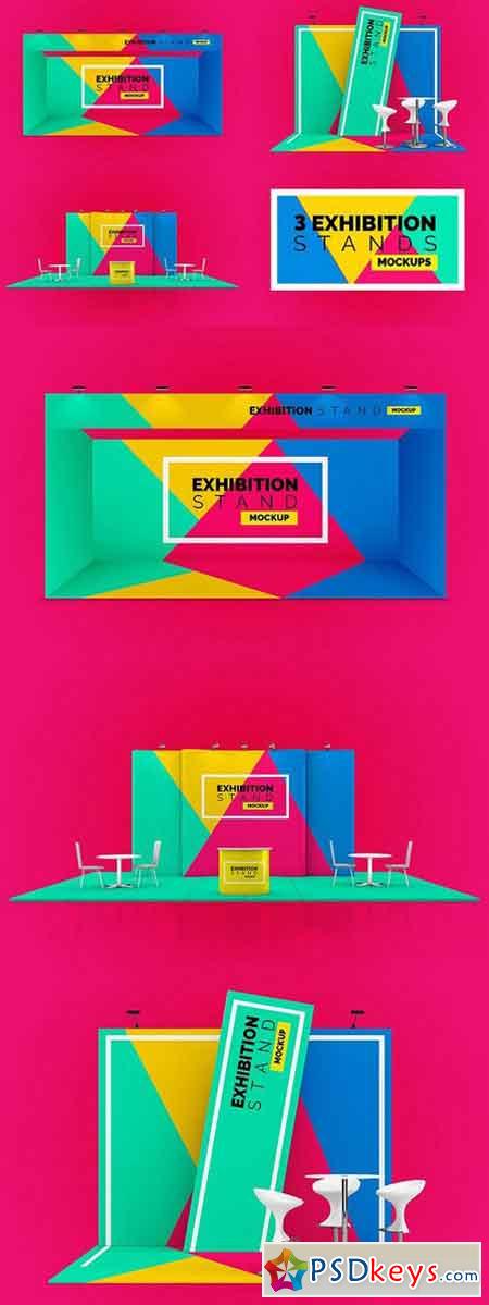 Exhibition Stand Mockup 1643256