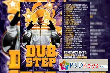 Dubstep CD Cover Template 1654764
