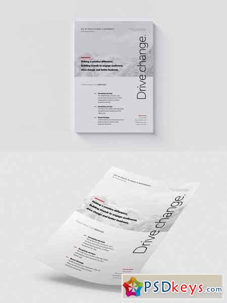 Corporate Flyer Clean & Minimal A4