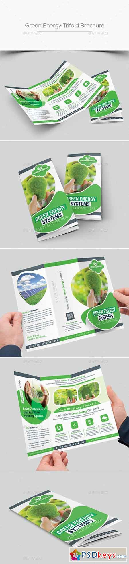 Green Energy Trifold Brochure 20391733