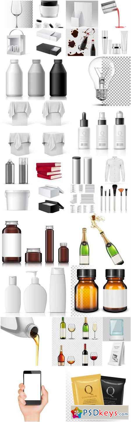 Different Mockup Object #2 - 30 Vector