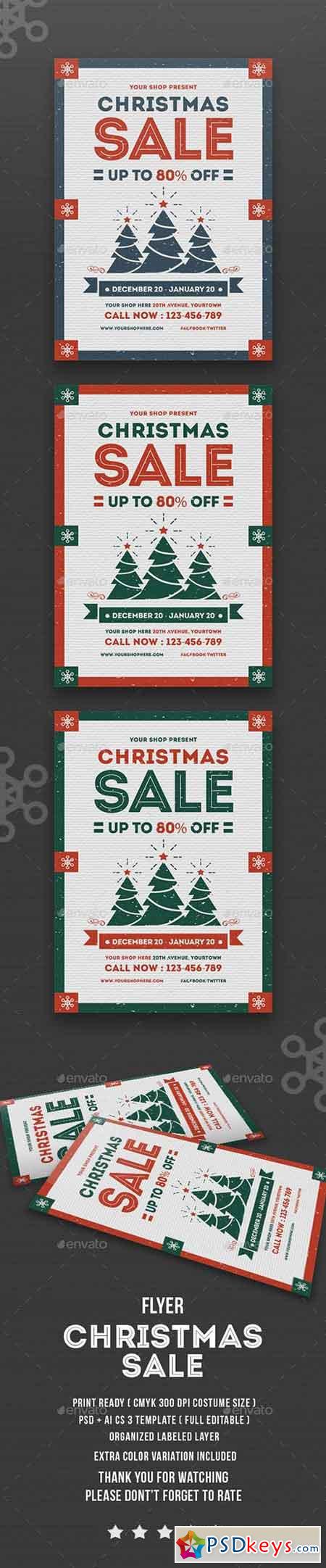 Flyer Christmas Sale 13711888