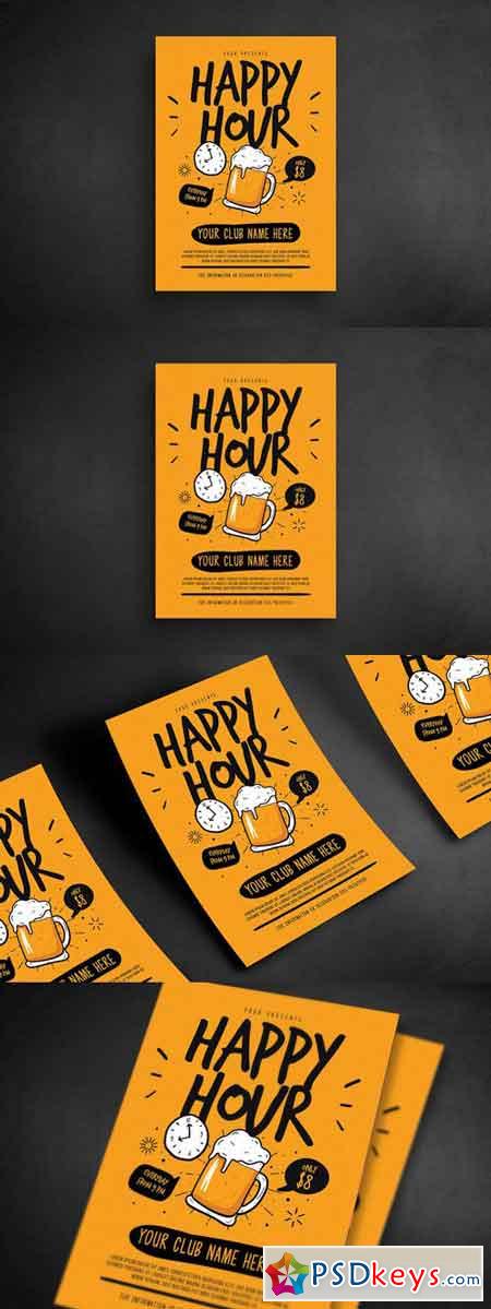 Happy Hour Beer Flyer