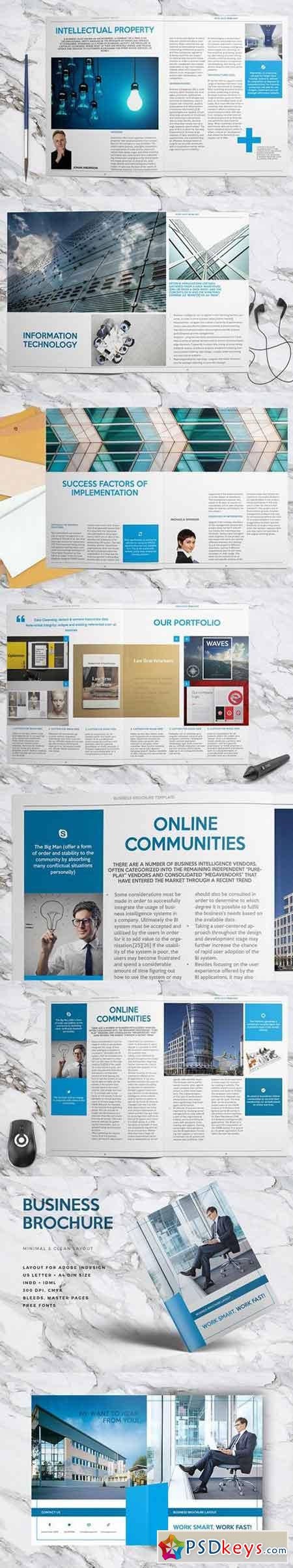 Business Brochure Layout 1659999