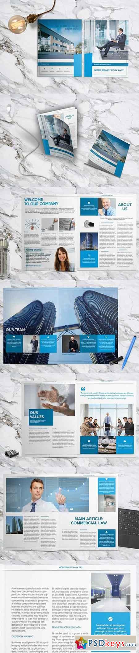 Business Brochure Layout 1659999