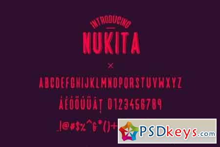 Nukita - Handmade Font