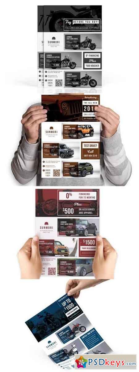 Sunmori Automotive Dealer Promotion Flyer